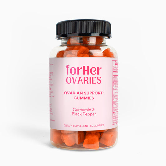 forHer Ovaries Ovarian Support Gummies with Curcumin and Black Pepper