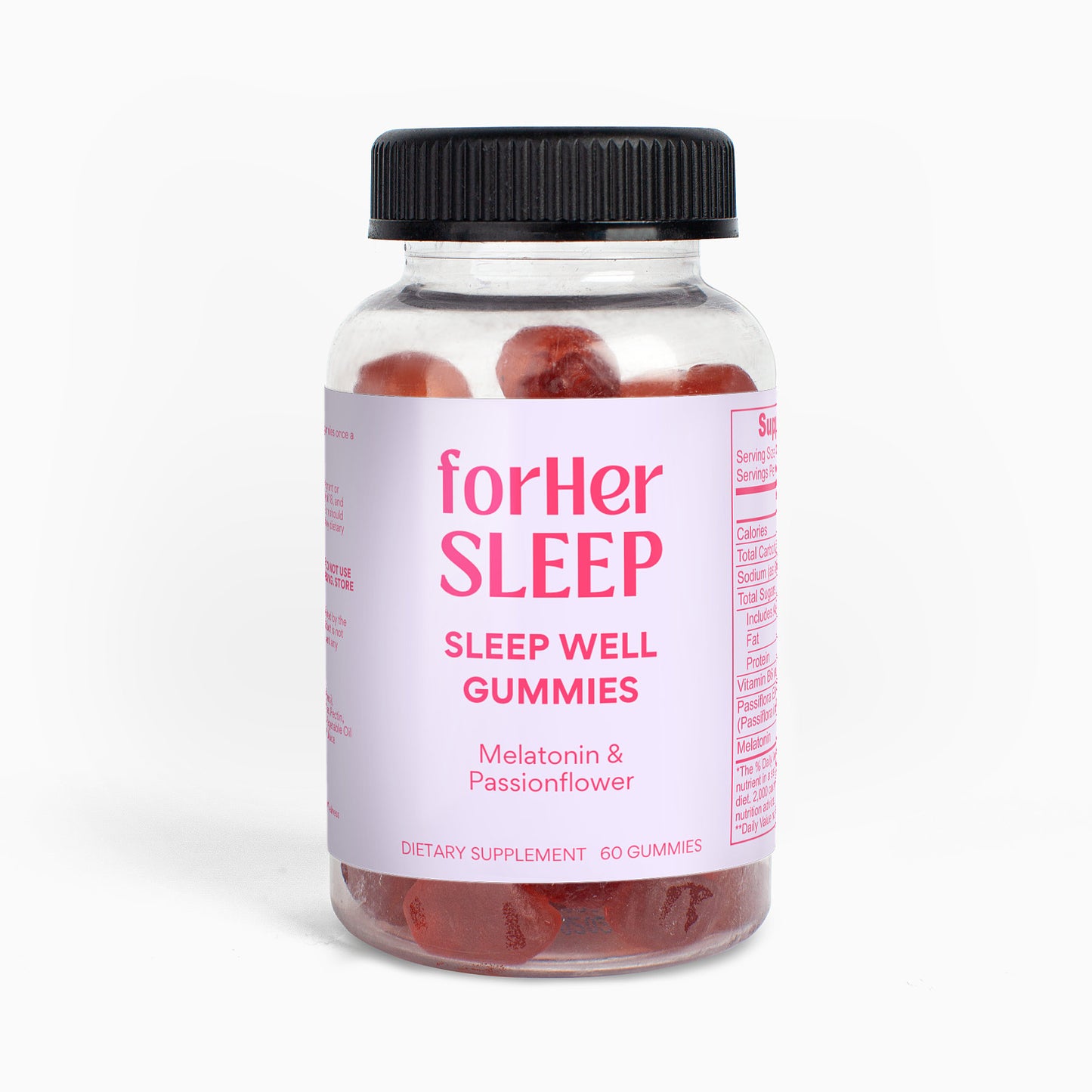 forHer Sleep Gummies with Melatonin and Passionflower