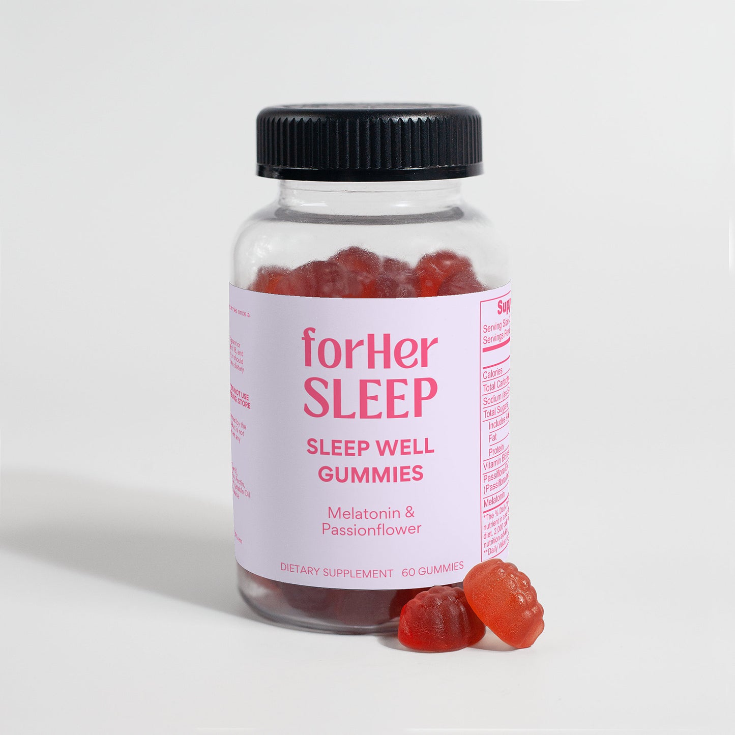 forHer Sleep Gummies with Melatonin and Passionflower